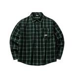 男子长袖衬衫磨毛保暖休闲纯棉上衣152618102-2