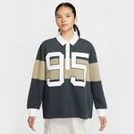 女子运动训练休闲POLO衫长袖T恤HV4034-390