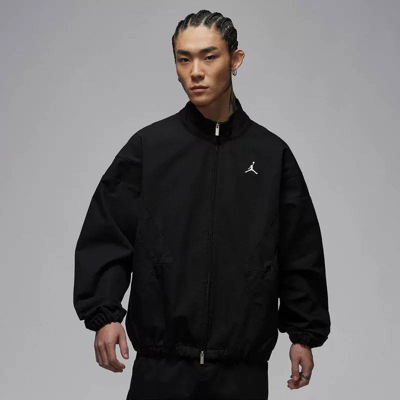 男子刺绣印花篮球运动服立领夹克IF1823-010