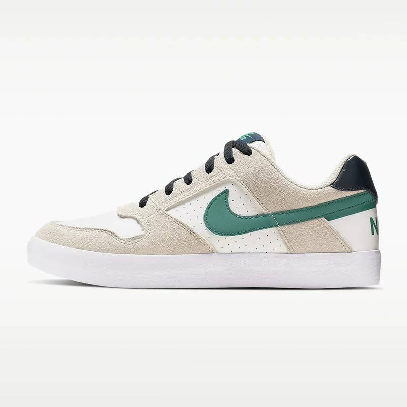 男鞋Nike SB DELTA FORCE VULC白绿双翘耐磨滑板鞋942237-015