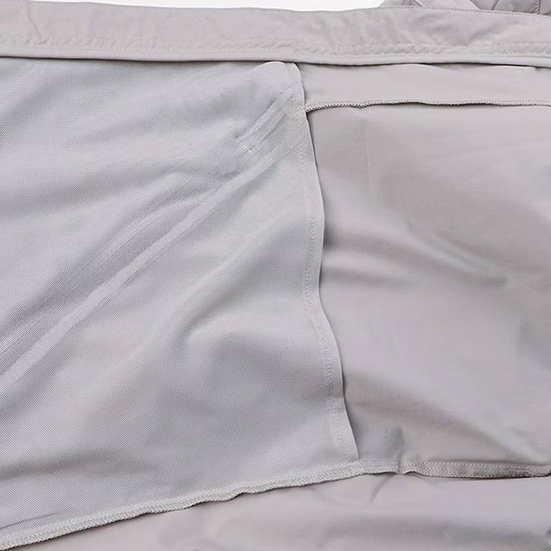 男子户外UPF100防晒拒水可拆卸风帽外套XE4196027