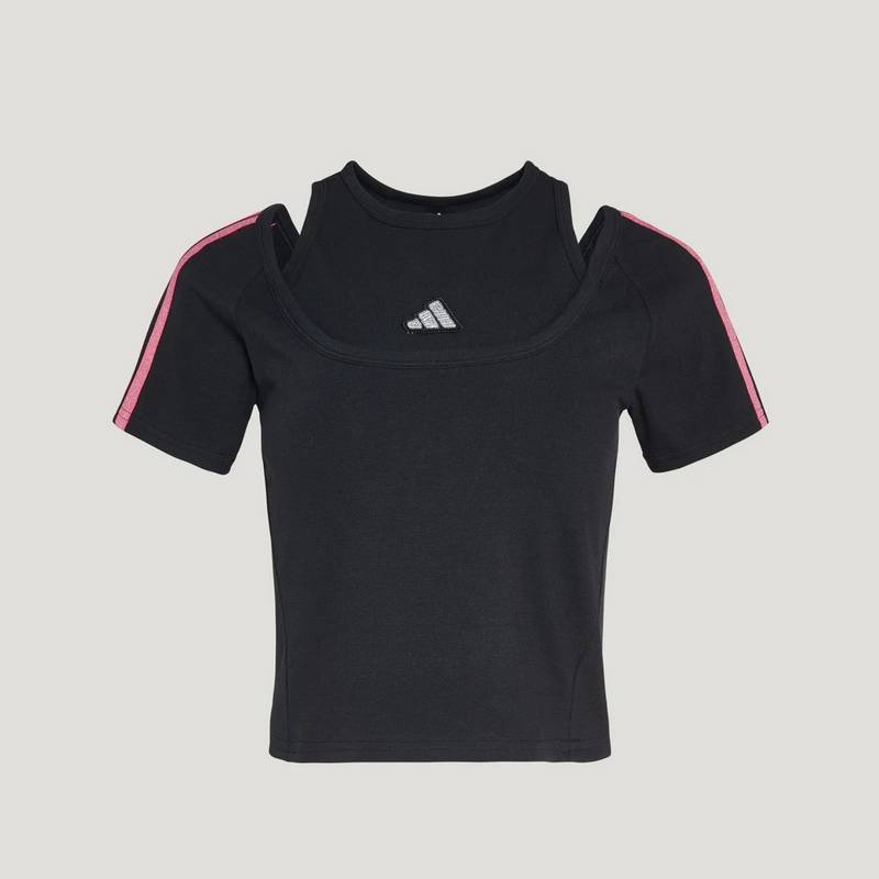 女子DCE 2 LY TEE 2运动休闲短袖T恤KS2890