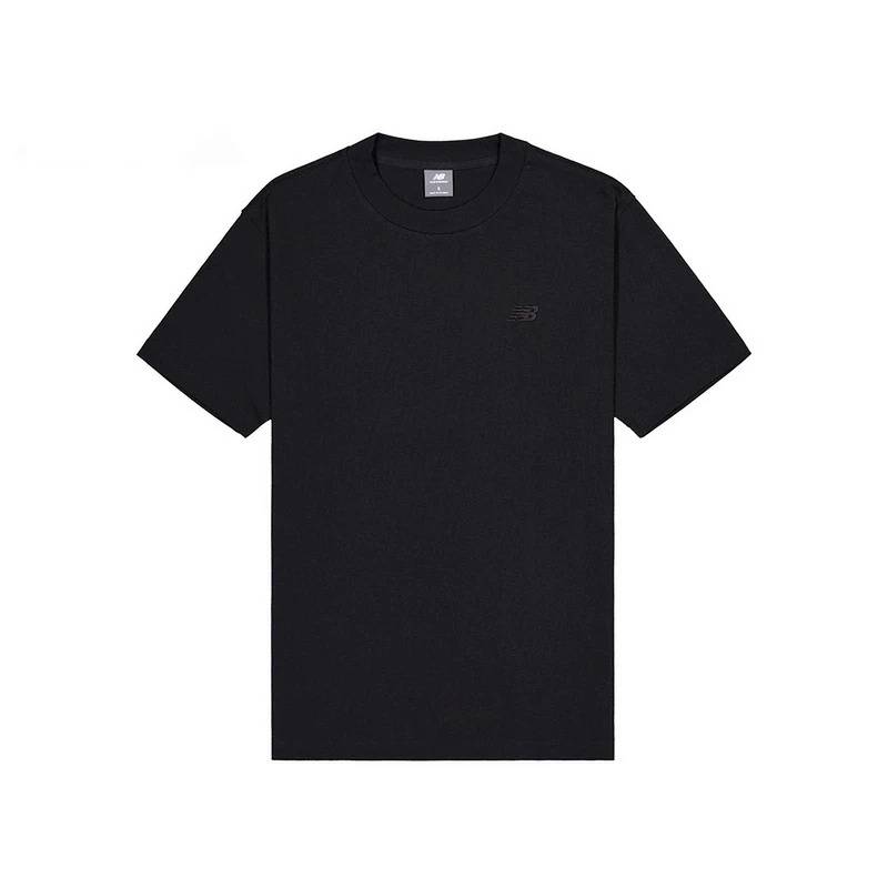 男女纯色简约休闲短袖T恤MT41533-BK